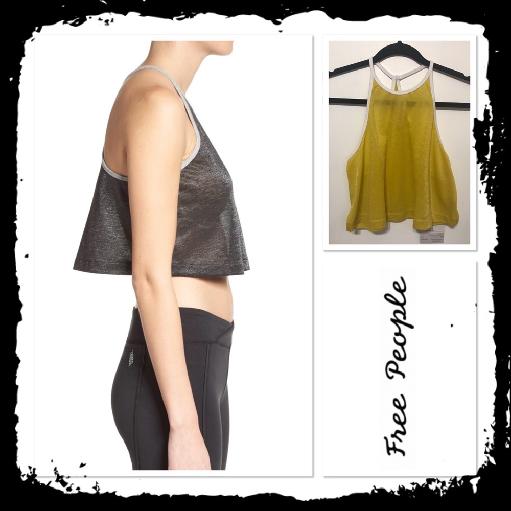 NWT Free People Retrograde Crop Top